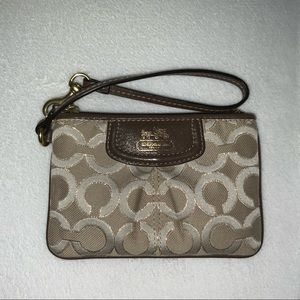 Coach Small Wristlet Clutch Wallet - image 1